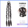 Trenzas de Pelo Falso Niños Dulce Cool Trenzas de Boxeo Doble Cola de Caballo Simulación Manchado Trenzas Retorcidas Correa Trenzas de Espiga Chica Caliente Trenzas Sucias