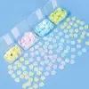Hojas de jabón desechables, hojas de jabón de mini pétalo en caja portátiles para viajar, papel de jabón portátil para lavarse las manos