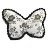 Cojín Decorativo Mariposa Retro Estilo Francés para Sofá de Sala, Cojín Lumbar para Dormitorio, Cojín para Cabecera con Acabado de Alta Gama, Extraíble y Lavable