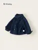 Ropa de Primavera y Otoño para Niños You Bao Chaqueta Infantil Bloque de Color Elegante para Niña Chaqueta Vaquera Holgada para Bebé Ropa de Otoño para Niño
