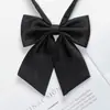 Pajarita para Mujer JK Uniforme Japonés Camisa No de Combate Traje de Vela Cuello Flor Estilo Universitario Mango Largo Cinta Pequeña Combinación para Todo