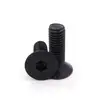 Tornillos de Cabeza Avellanada Hexagonales de Alta Resistencia Grado 10.9 Negros Tornillos de Cabeza Plana Grado 12.9 Pernos de Copa Avellanados Planos