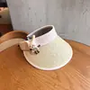 Nuevo Sombrero de Sol de Verano para Niños, Sombrero de Sol de Dibujos Animados Abierto para Exteriores con Ala Ancha para Cubrir la Cara, Sombrero para Niños