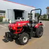 Tractor Rotocultivador de Cuatro Ruedas Luoyang Huaxuan 504 para Invernaderos, Tractor de Ruedas de Bajo Perfil de 50 Caballos de Fuerza para Huertos y Jardines