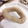 Clip de pinza de pelo con lazo de felpa de otoño e invierno, lindo clip de tiburón, pasador de pelo para mujer, Yiwu, alta calidad, tocado, accesorios para el cabello, venta al por mayor