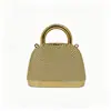 Bolso Cruzado de Cadena Transfronterizo con Cuentas y Conchas para Mujer 2026 Nuevo Moda Europea y Americana Nicho Bolso de Hombro Tipo Caja Versátil