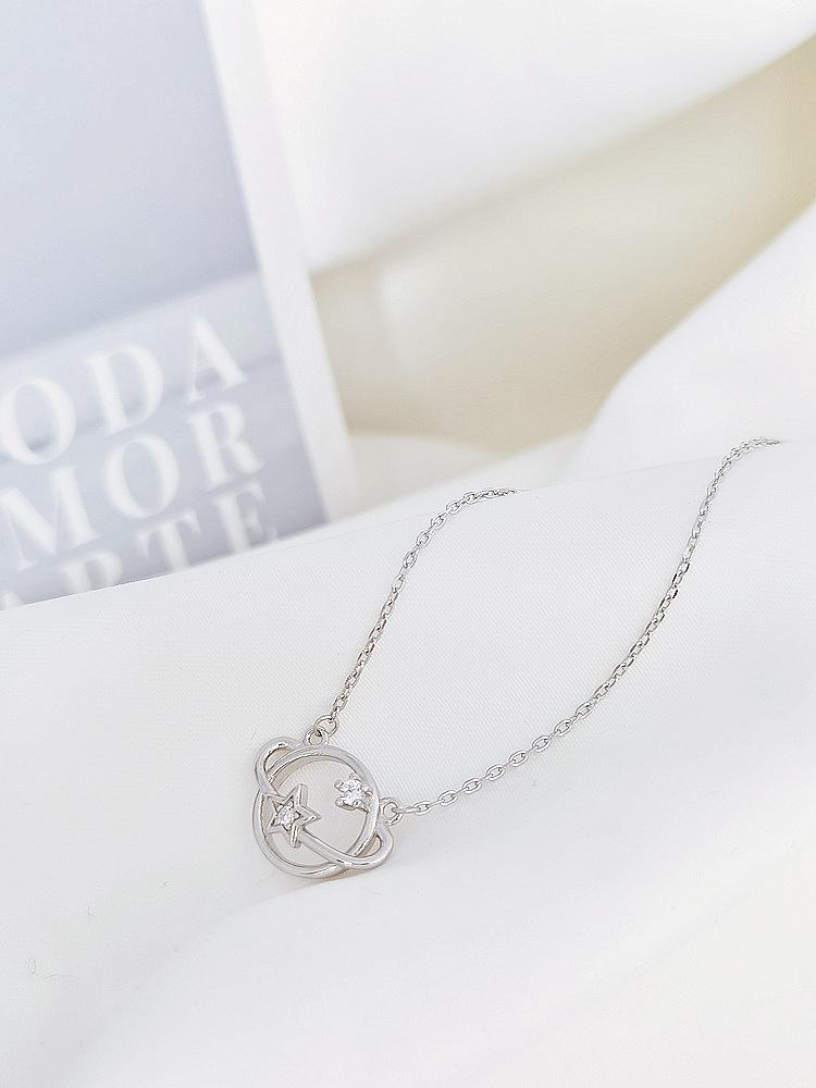 PL801602镶石星球项链