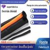 Gerenciamento de rede de tubos de bainha de manga têxtil auto-rolante personalizado nova energia acessórios de chicote de fiação de automóveis proteção longitudinal linha de embalagem longitudinal