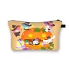 Nueva Bolsa de Cosméticos Sanrio de Halloween para Niñas, Linda Bolsa de Cosméticos de Gran Capacidad, Neceser de Instagram, Un Lote