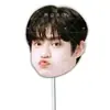 Zb1 Cheng Hanbin Zhang Hao Boda Bromas de Bloqueo de Puerta Máscara Cartel de Recogida en Aeropuerto de Mano Merchandising de Fan de Concierto Estilo Mismo de Tiktok