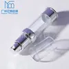 Botella de vacío con hombro saliente en forma de pico de pollo Botella dispensadora de cosméticos tipo pulsador Envase de química fina diaria de belleza Botella pulverizadora Botella de esencia de loción
