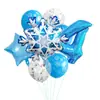 Globo de Papel de Aluminio con Tema de Frozen Nieve Invernal Transfronterizo Set Decoración Fiesta de Cumpleaños Suministros Navidad