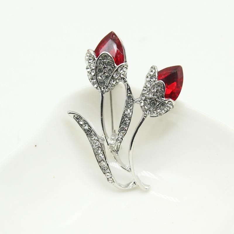 silver red