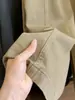 Calça casual de algodão lavado estilo coreano de perna larga para mulheres, nova coleção outono 2026, tamanho petite, caimento solto, cobre o quadril, emagrece, comprimento cropped