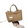Bolso de Mano de Cuero Genuino Togo Moda Transfronteriza Versátil Bandolera Bolso de Hombro Bolso Tote de Moda para Mujer Bolso de Gran Capacidad