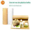 Embalagem de Papel Colmeia, Preenchimento de Papel Colmeia, Grade Amortecedora, Embalagem de Flores, Rede de Papel Kraft, Rolo de Papel, Rolo Inteiro