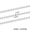 Cadena Cruzada de Acero Inoxidable Aplanada en Forma de O Cadena de Acero de Titanio Oro de 18 Quilates Hecho a Mano DIY Collar Pulsera Accesorios para Ropa
