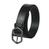 Cinturón de Cuero Minimalista para Hombre, Cinturón Versátil de Alta Gama, de Moda Casual y Tendencia, Estilo Coreano Único de Nicho Ys