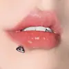 Prego de lábio oco triangular novo aço inoxidável dente interno decoração de lábio espiral interna fábrica de pregos de osso da orelha atacado direto perfuração