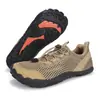 Zapatos acuáticos transfronterizos de malla hueca para exteriores, ligeros y de secado rápido, adecuados para senderismo en arroyos, con características antideslizantes y resistentes al desgaste, ideales para senderismo, actividades de playa y vadeo.