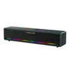 Venda Direta Transfronteiriça Alto-falantes Bluetooth Sem Fio, Subwoofers Coloridos para Desktop, Alto-falantes Portáteis de Couro Retro, Personalização de Logo