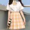 Camisa Original de Cuello Cuadrado Uniforme Jk Blanco Leche Estilo Preppy Estudiante Chica 2024 Nuevo Top de Verano