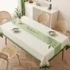 Mantel rectangular para comedor estilo Ins, lavable, impermeable, a prueba de aceite, aislante térmico, modelo nuevo 2025, mantel de PVC para mesa de café