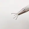 Pinza para Joyería de Cuatro Garras Pinza Corta de Acero Inoxidable Herramienta para Agarrar y Fijar Diamantes Pinza para Joyería Herramienta Pinza
