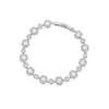 Pulsera Ojo Hexagonal Ovalada Redonda, Lujo Ligero, Pulsera Geométrica de Gama Alta, No se Desvanece, Joyería de Mano Amazon