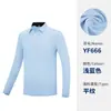 Roupas de Golfe Infantis Uniforme de Equipe de Golfe Camiseta de Manga Longa para Meninos Pode Ser Fotografada em Estoque/Pedido Mínimo de 10 Peças, Taxa de Logo Grátis