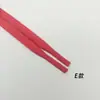 Cordón plano de poliéster de núcleo hueco de 1 cm, ancho y estrecho, fabricante al por mayor, 224 colores, cordón para sudadera, cordón para cintura de pants deportivos, cordón para zapatos