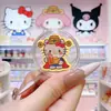 Adesivos de Celular de Ouro Puro 999 Estilo Cartoon Série Sanrio, Brindes Promocionais, Lembrancinhas de Eventos, Disponível para Atacado