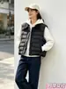 Chaleco de Plumas de Pato Blanco Yuyan 90 para Mujer, Estilo Nuevo Invierno 2026, Cuello Pequeño, Corto, Engrosado, Cálido, Chaleco de Canalé