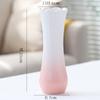 Vaso de Cerâmica Pequeno Fresco Hidropônico Vidro Transparente Arranjo de Flores Simples Branco Moderno Escandinavo Sala de Estar Decoração de Casa Enfeites