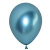 Globo de metal de 12 pulgadas y 2,8 g de grosor con diseño de viento para decoración de fiestas de cumpleaños y bodas, globo de látex de color cromado.