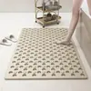 Alfombrilla cuadrada antideslizante, alfombrilla de baño, anticaída y antideslizante para bañarse, alfombrilla de suelo con ventosa para ducha doméstica, alfombrilla de masaje para pies de baño