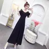 2026 Nuevo Estilo Elegante Femenino Estilo Diosa Sencillo y Elegante Vestido Largo de Noche para Banquetes