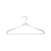 Perchas de Hombro Ancho Recubiertas de Goma para el Hogar, Perchas Antideslizantes y Amigables con la Piel, Perchas Gruesas y Reforzadas para Abrigos, Perchas para Chaquetas de Plumas para Colgar Abrigos