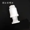 Tornillos de plástico accesorios para gallinero, tornillos de fijación de línea de agua fijación de comedero de pollos equipo de avicultura cuerda de nylon para línea de agua