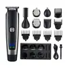 Conjunto Multifuncional de Aparo de Cabelo Masculino Mais Vendido na Amazon, Aparador de Pelos do Nariz, Barbeador Elétrico e Aparador, Máquina de Cortar Cabelo Elétrica à Prova d'Água IPX5