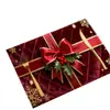 Manteles Individuales de Tela Creativos Navideños Transfronterizos, Decoraciones Festivas para Restaurantes, Tapetes Aislantes para Vajilla, Manteles Individuales Estilo Occidental, Ventas Directas de Fábrica
