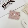 511242 Cartera Pequeña de Pana Porta Tarjetas Almacenamiento de Monedas Cartera de Estudiante Porta Tarjetas Bolsa para Tarjeta de Identificación
