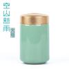 Kongshan Chuva Longa Celadon Longquan Pequeno Mini Bule de Chá Cerâmica Selada Bule de Chá Pequeno Pote Caixa de Presente de Chá LOGO