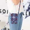 Bolsa de Tela Nueva para Teléfono Móvil al por Mayor, Cartera para Monedas de Hombro, Bolso Cruzado Pequeño, Bolso Vertical para Teléfono Móvil, Bolso Mini de Moda para Teléfono Móvil para Mujer