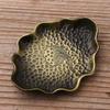 Posavasos Decorativo para Mascota de Té Base de Tetera de Cobre Soporte para Tazas Esterilla Aislante de Cobre Accesorios de Juego de Té Kung Fu de Lujo de Aleación Retro