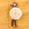 Novo algodão e linho enchido de algodão tecido de boneca tridimensional feito à mão diy broche fresco Mori estilo coreano que combina com tudo