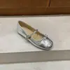 Sapatos Mary Jane com Salto Escondido Estilo Francês para Mulheres, Novo Modelo Primavera 2026, Tira Única com Laço, Sapatos Baixos Estilo Ballet