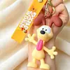 Novo Chaveiro Criativo do Garfield Anime Criativo Animal Fofo Figura Pingente Pequeno Presente Chaveiro Atacado