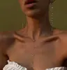 Hermosos y Claros Pendientes de Borla Gota de Rocío para Mujer, Fresco y Súper Hada Nicho Diseño Único Accesorios de Collar Invisible de Gota de Agua