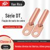 Cobre DT fio de cobre nariz cabo terminal de cobre conector de cobre fio de cobre orelha padrão nacional uma fábrica atacado